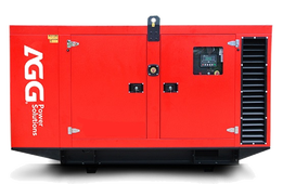 Дизельный генератор AGG CU88D5 в кожухе с АВР - фото