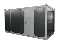 Газовый генератор Фрегат АГ-437,5-Cummins в контейнере с АВР - фото