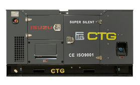 Дизельный генератор CTG 18IS-M в кожухе - фото