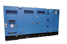 Дизельный генератор ЭнергоГранум АД-500-Т400-EYU (глушитель на крыше) в кожухе - фото