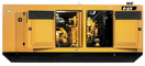 Дизельный генератор Caterpillar С-3412 в кожухе - фото