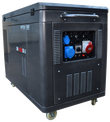 Бензиновый генератор Mitsui Power ZM 12500 SE-3 в кожухе - фото Бензиновый генератор Mitsui Power ZM 12500 SE-3 в кожухе - фото