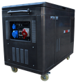Бензиновый генератор Mitsui Power ZM 12500 SE-3 в кожухе - фото Бензиновый генератор Mitsui Power ZM 12500 SE-3 в кожухе - фото