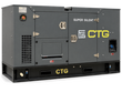 Дизельный генератор CTG 500SD в кожухе - фото